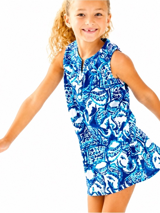 Lilly Pulitzer Other - Lilly Pulitzer Girls' Mini Essie Tank Dress in Keep on Trunkin